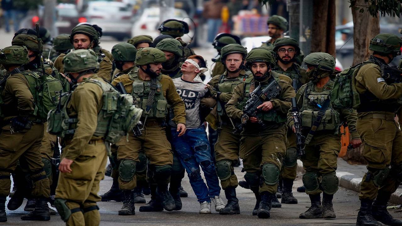 بازداشت کودک فلسطینی