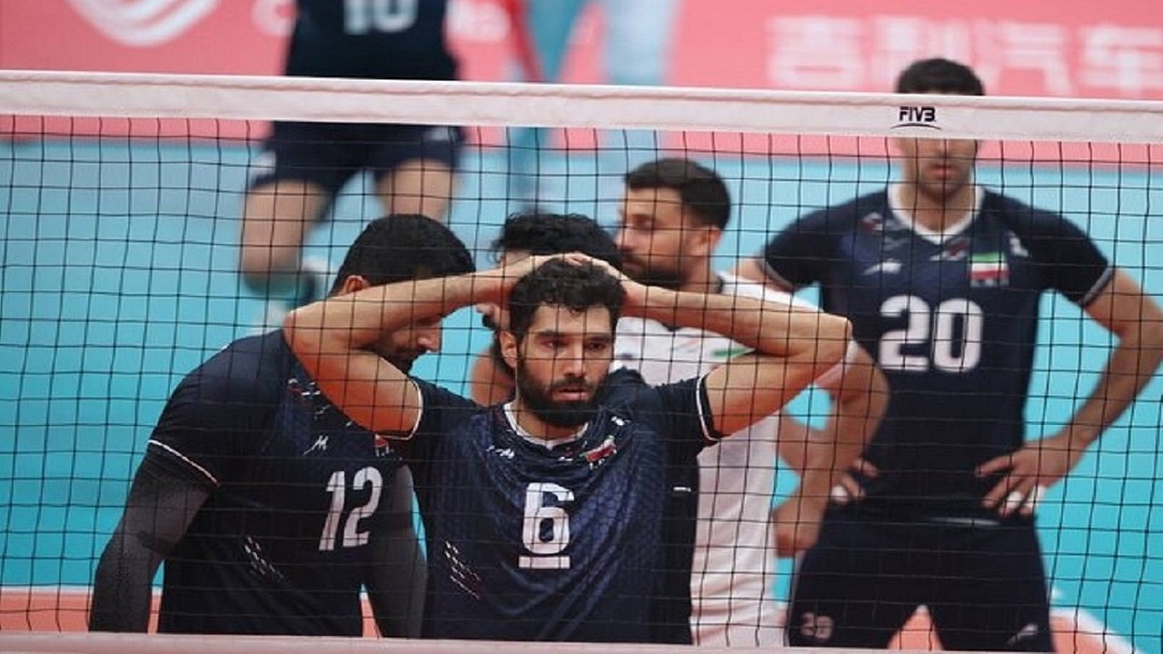 سقوط دوباره والیبال ایران در رنکینگ جهانی