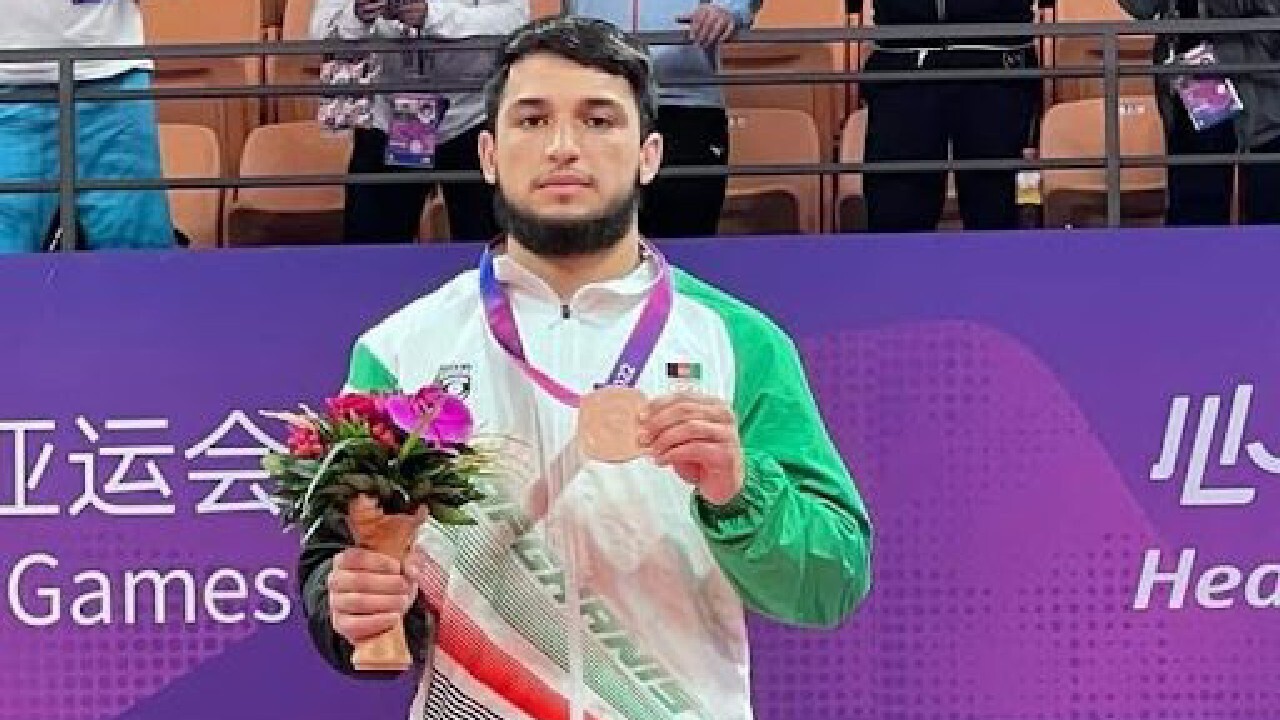 چهارمین مدال کاروان ورزشی افغانستان بدست آمد
