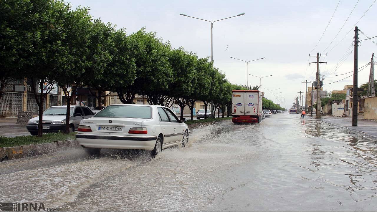 ۵۵ میلی‌متر باران در گرز شهرستان خاش بارید