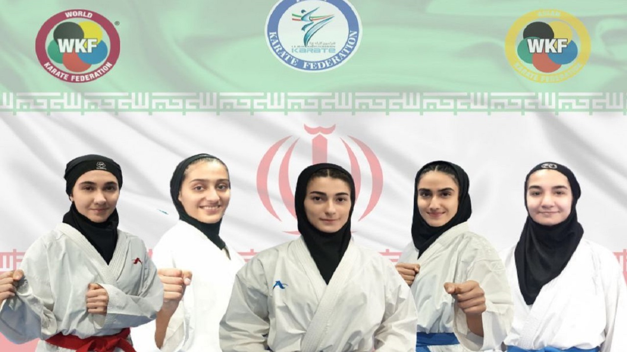 تیم کاراته دختران امید ایران در همدان اردو زد