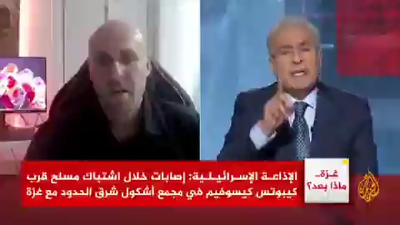 قطع کردن مصاحبه کارشناس صهیونیست به دلیل نشر اکاذیب + فیلم