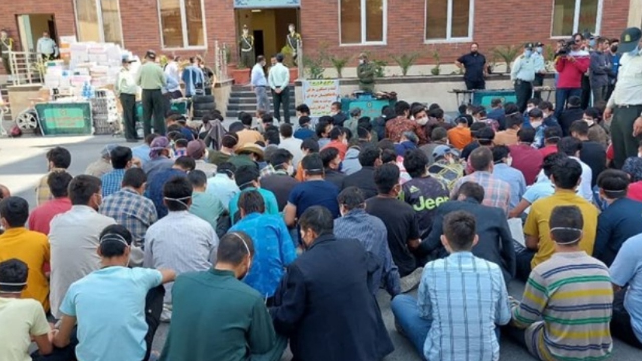 جمع‌آوری ۲۵۰۰ معتاد متجاهر در پایتخت