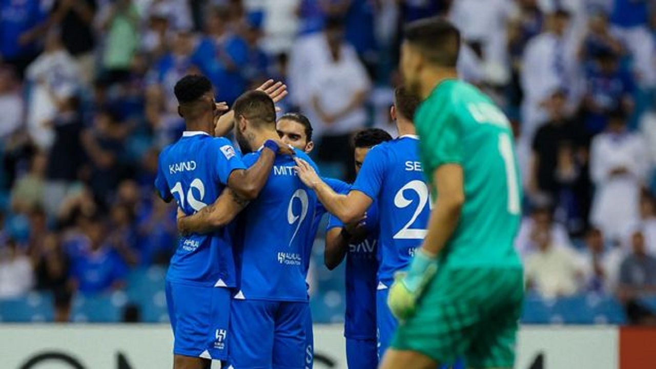 پیروزی ۶ گله الهلال و السد مقابل حریفان