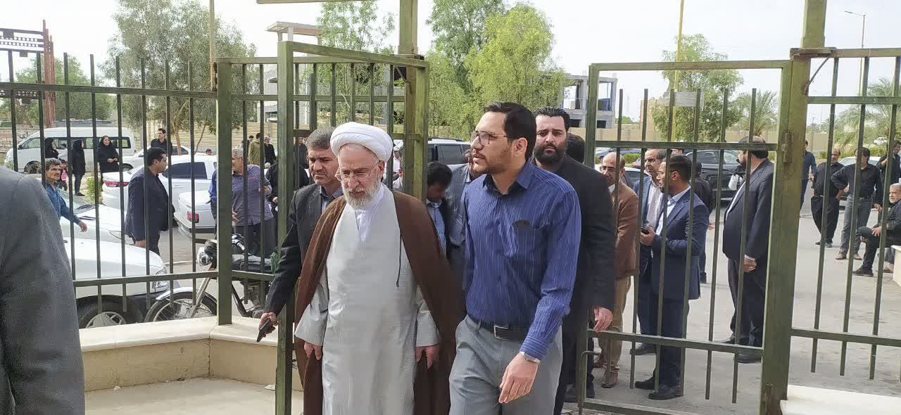 دادستان کل کشور وارد شهرستان بم شد