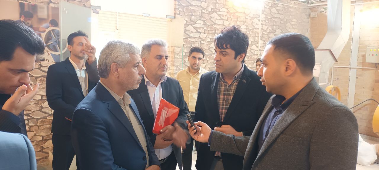 افتتاح صنایع سنگ ایرانیان در شهرک صنعتی سدید