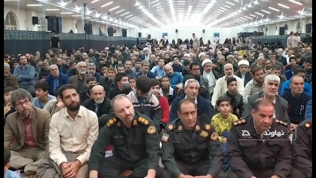 مراسم گرامیداشت شهید مدافع امنیت احمد شوهانی