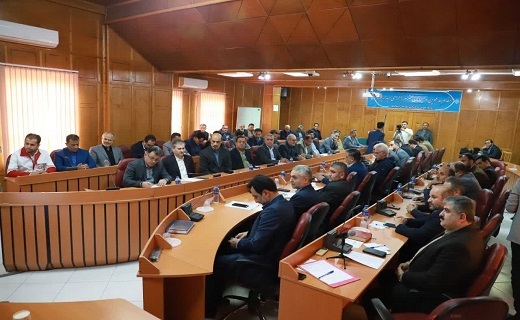 جلسه شورای اداری شهرستان رضوانشهر