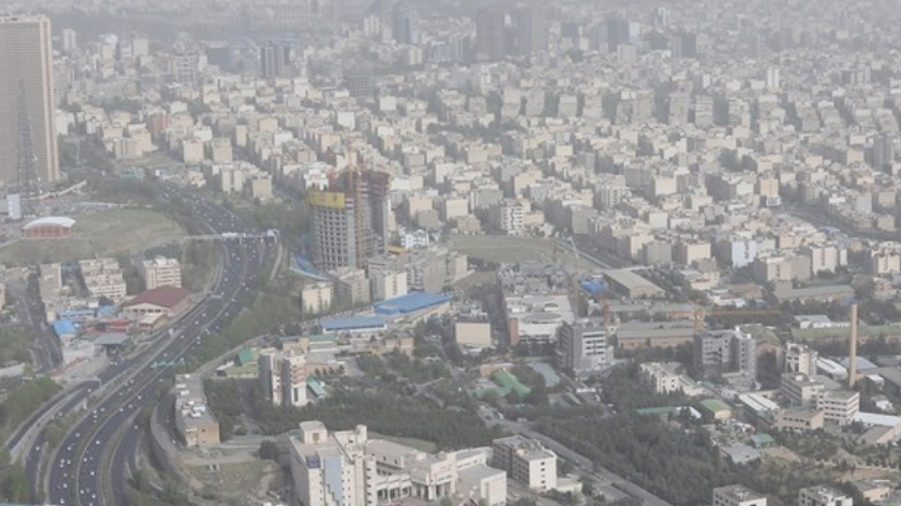 تهران آلوده شد