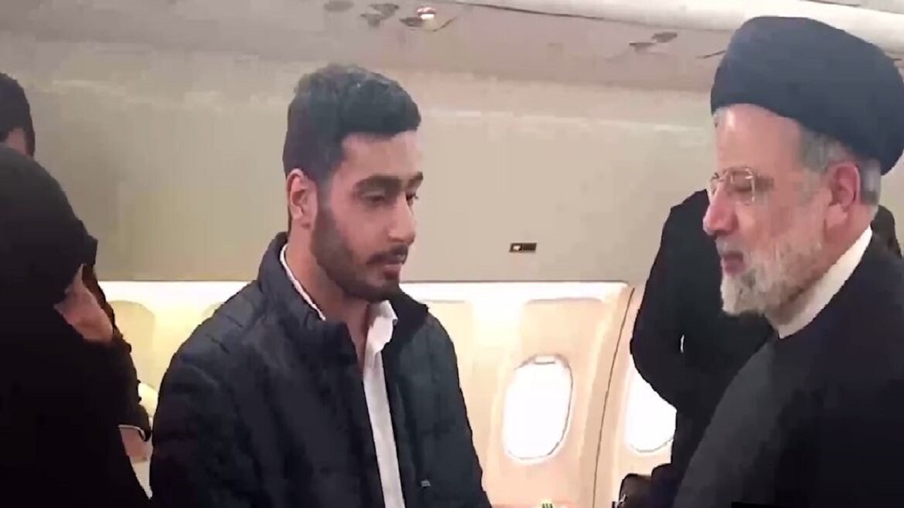 دیدار رئیس‌جمهور با خانواده شهید بروجردی + فیلم