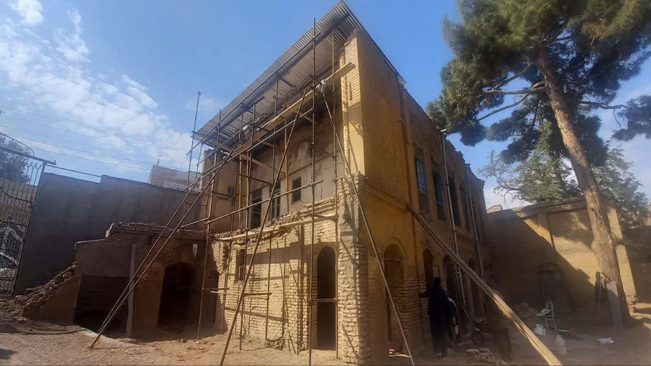 آغاز مرمت و بازپیرایی خانه تاریخی مجتهدی نیشابور