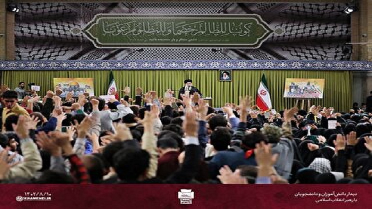 شوق دیدار با رهبر معظم انقلاب اسلامی لبریز در وجود دانش آموزان گلستانی