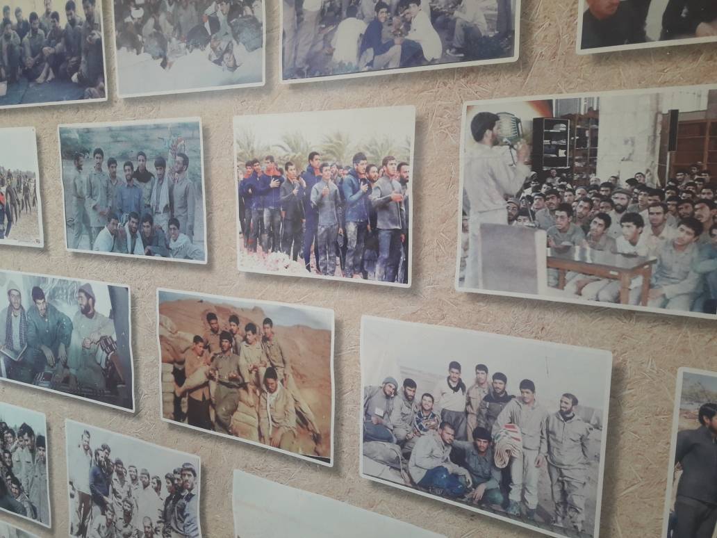 برگزاری یادوراه شهدای غواص گردان ۴۱۰ محمد رسول الله در بم