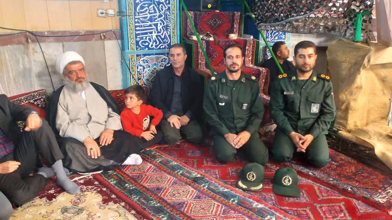 مسئولان در مراسم یادواره شهدا