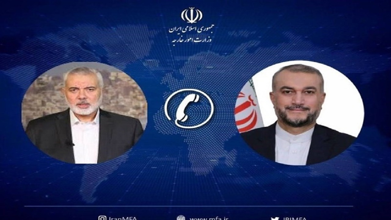 تماس تلفنی امیرعبداللهیان با هنیه