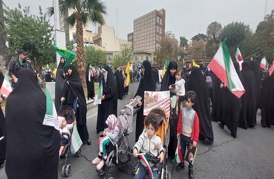 برگزاري راهپیمایی ۱۳ آبان در تهران