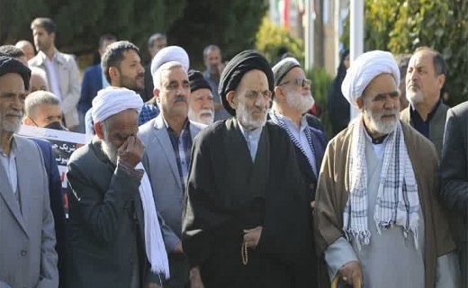حضور مردم خراسان جنوبی در راهپیمایی ۱۳ آبان + تصاویر