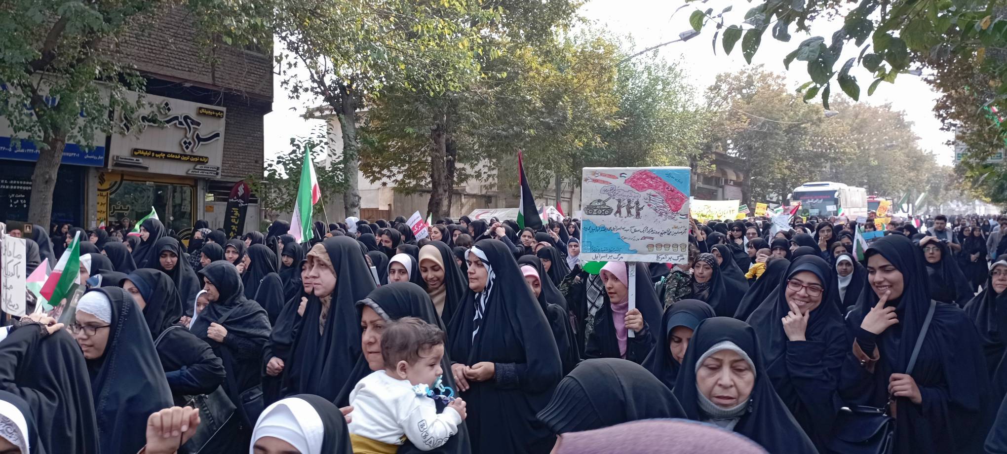 برگزاری راهپیمایی یوم الله ۱۳ آبان در گلستان + تصاویر