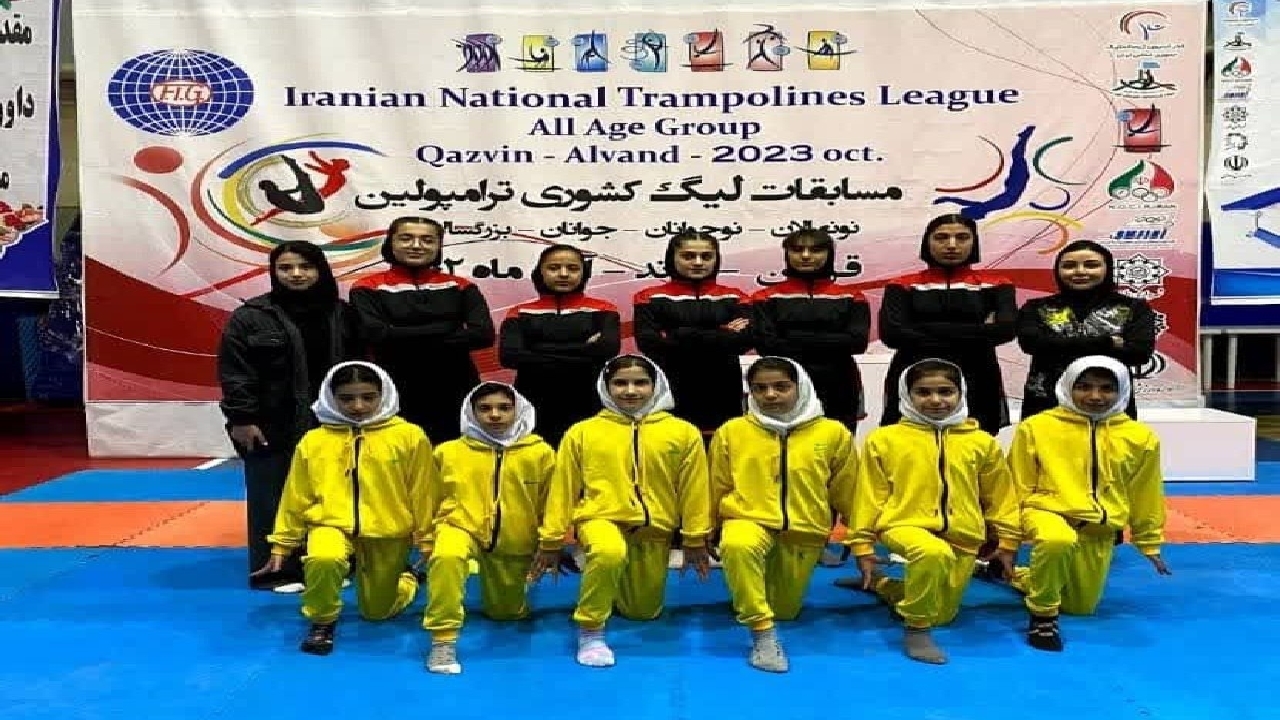 کسب مقام سوم مسابقات ترامپولین باشگاه‌های کشور