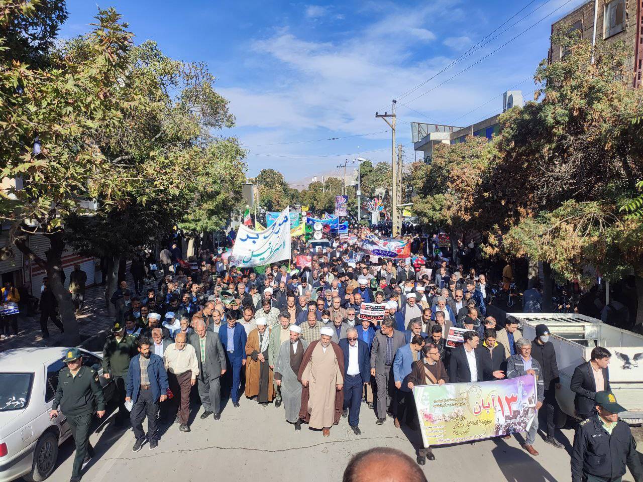 اجتماع با شکوه نهاوندی&zwnj;ها در حمایت در مردم مظلوم فلسطین