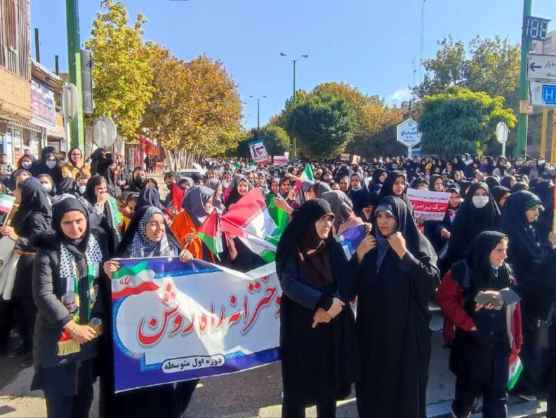 اجتماع با شکوه نهاوندی&zwnj;ها در حمایت در مردم مظلوم فلسطین