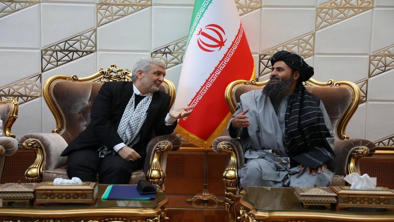 دیدار معاون اقتصادی طالبان و کاظمی قمی در تهران