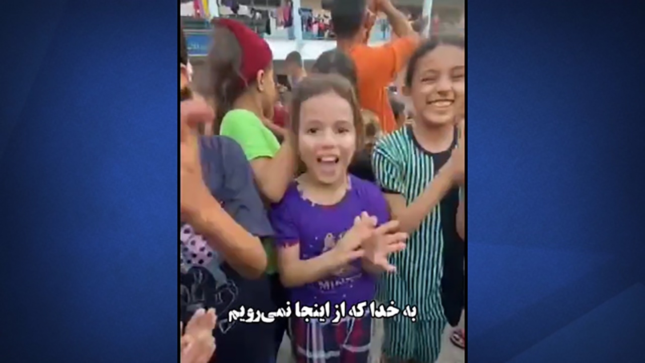 شعر امیدبخش فرزندان غزه در مدرسه آنروا + فیلم