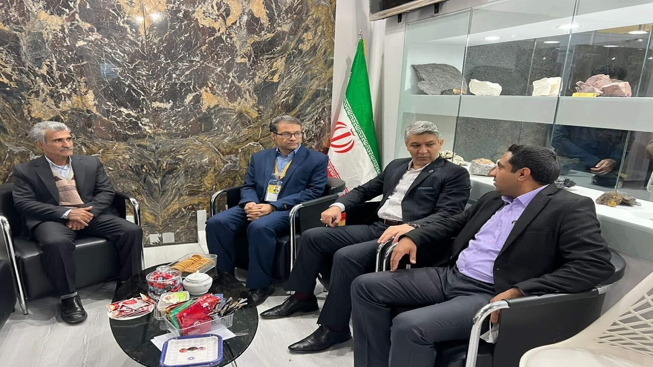 کلکسیونی از توانمندی های معدنی خراسان جنوبی در هفدهمین نمایشگاه بین المللی معدن
