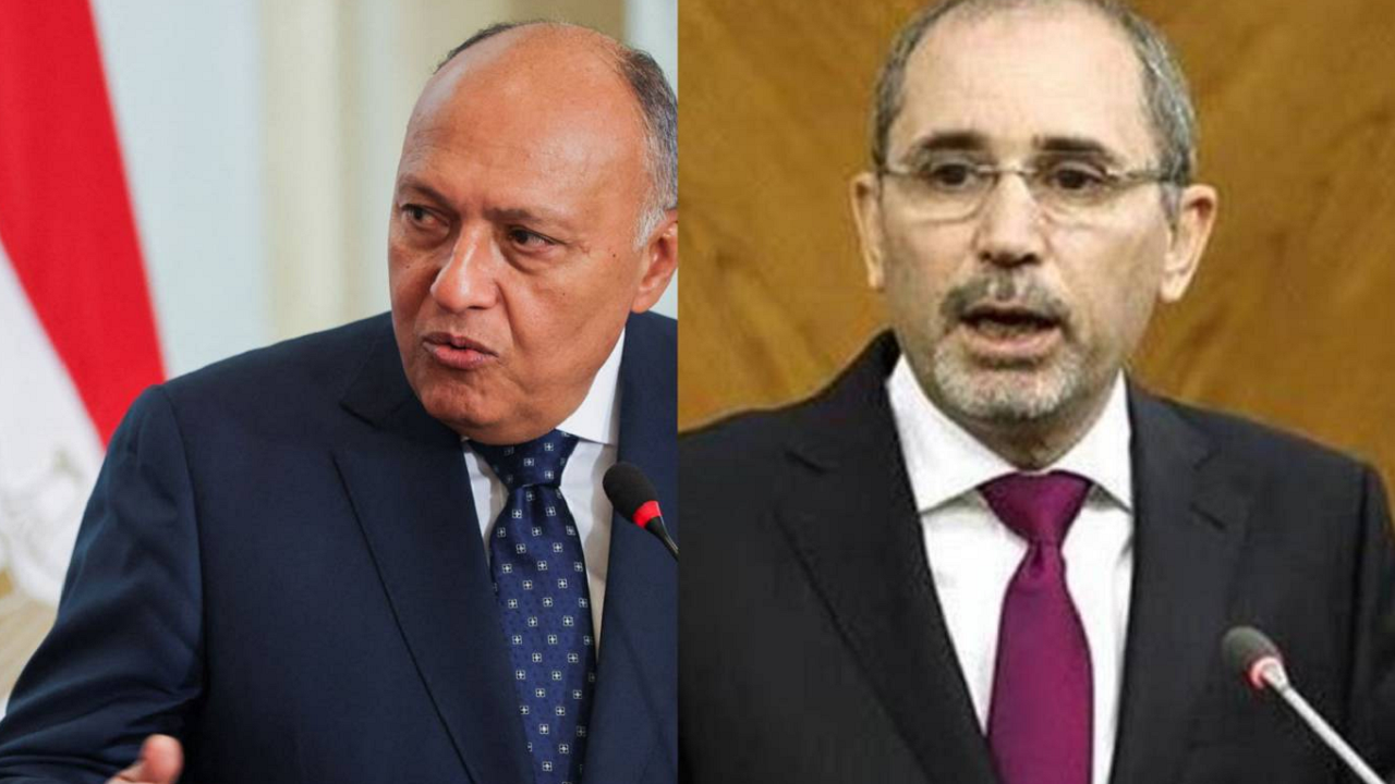 وزرای خارجه مصر و اردن بر  درخواست «آتش‌بس فوری» در غزه تاکید کردند
