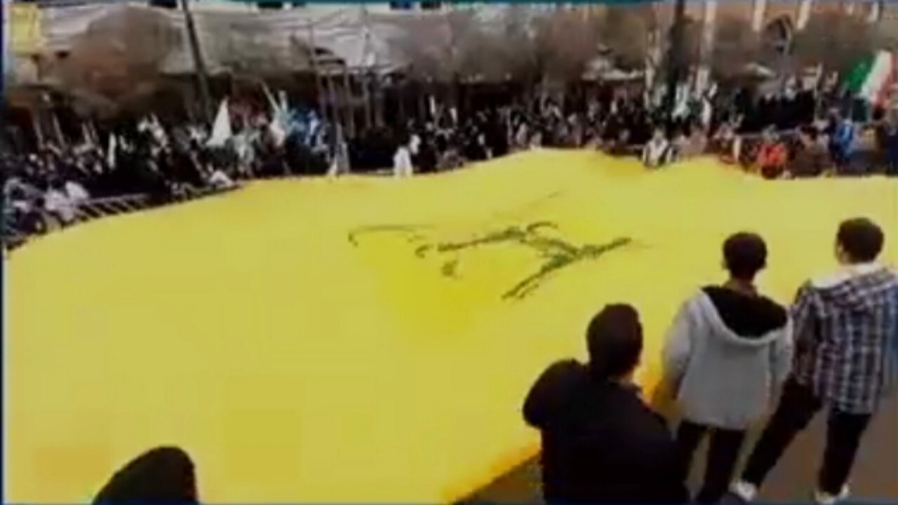 راهپیمایی ۱۳ آبان دانش آموزان اتباع + فیلم