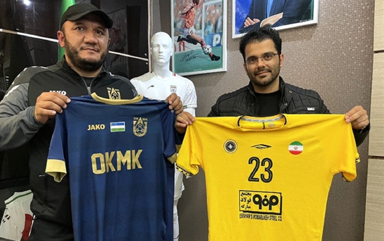 سپاهان با لباس زردرنگ مقابل آلمالیق به میدان می‌رود