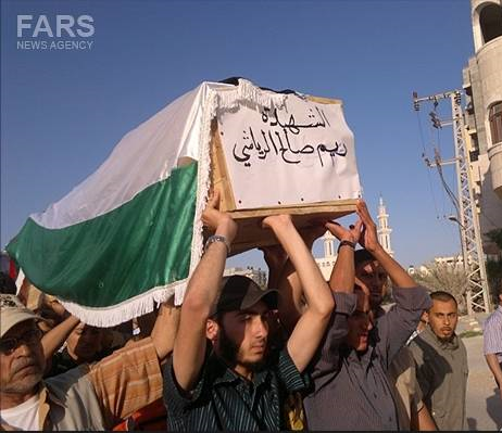 تشییع پیکر شهید&laquo;ریم صالح الریاشی&raquo;