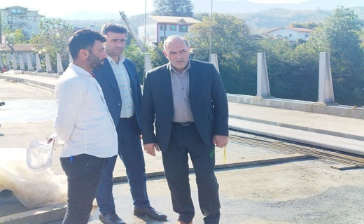 پیشرفت ۹۳ درصدی ساخت پل کیازنیک املش