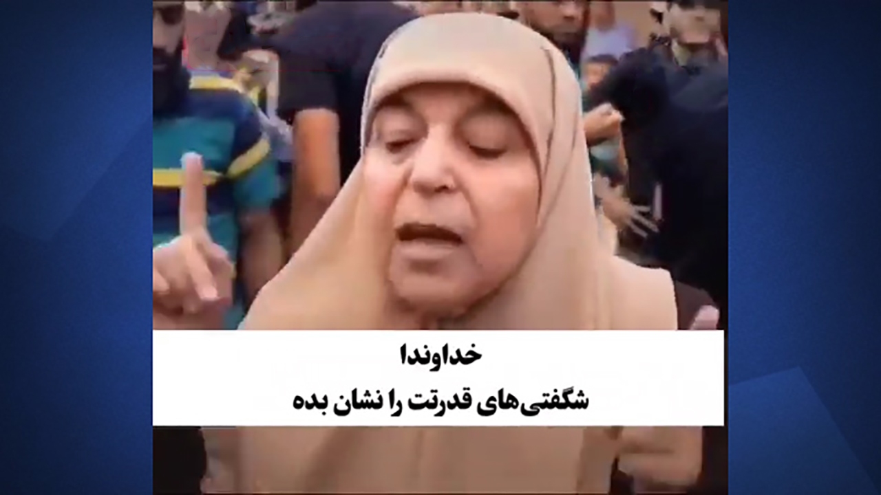 مادر غزه‌ای: سربازان خدا پیروز خواهند شد + فیلم