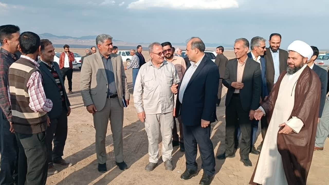 آغاز عملیات اجرایی مرحله دوم مجتمع آبرسانی چاه مسافر شهرستان طبس