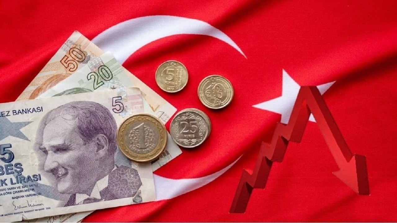 ارزش لیر ترکیه باز هم سقوط کرد