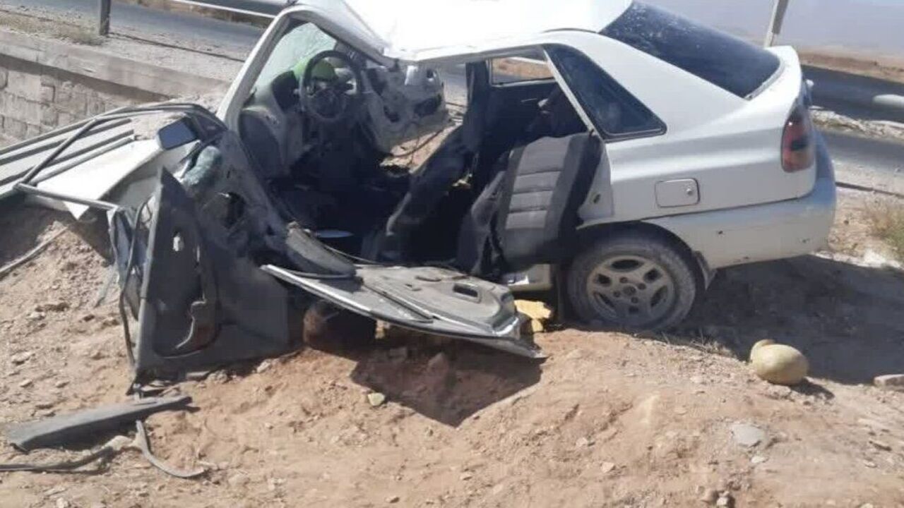 سانحه رانندگی در سبزوار یک کشته داشت