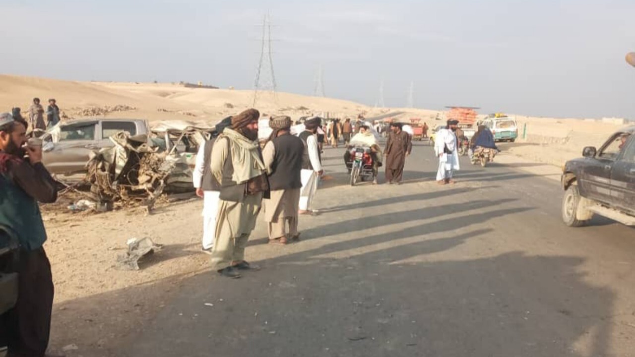 ۲۰ کشته و زخمی بر اثر حوادث ترافیکی در افغانستان