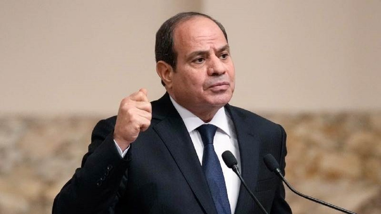 دیدار رئیس جمهور مصر و رئیس سیا در قاهره