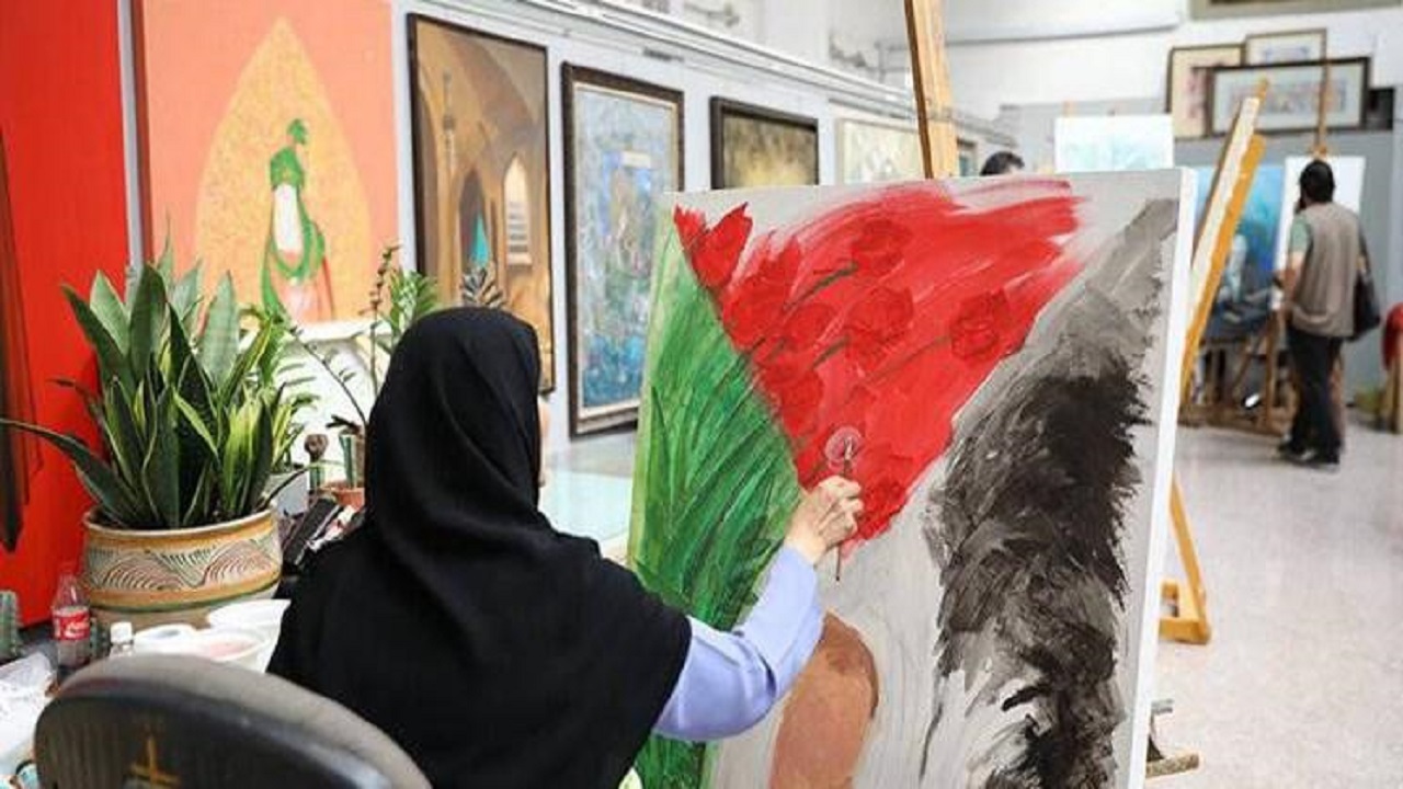 همصدایی هنرمندان خراسان شمالی با طوفان مظلومان