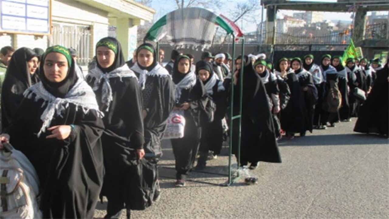 آغاز اردوی راهیان نور دانش آموزان هرمزگانی