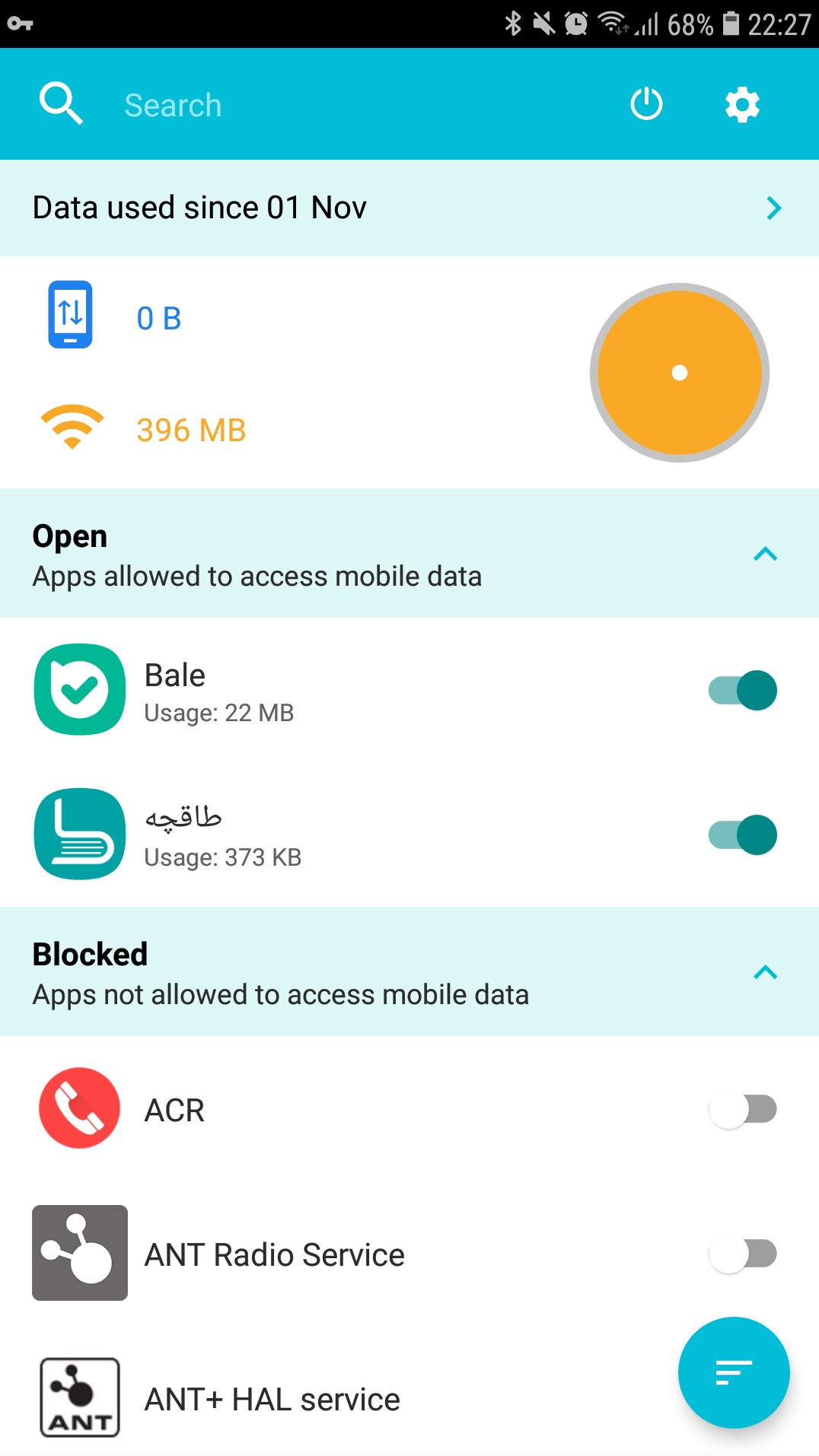 مدیریت مصرف اینترنت برنامه&zwnj;های &laquo;بله&raquo; و &laquo;طاقچه&raquo;