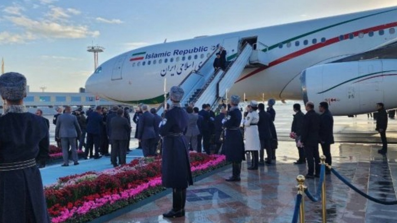 رئیسی وارد تاشکند شد