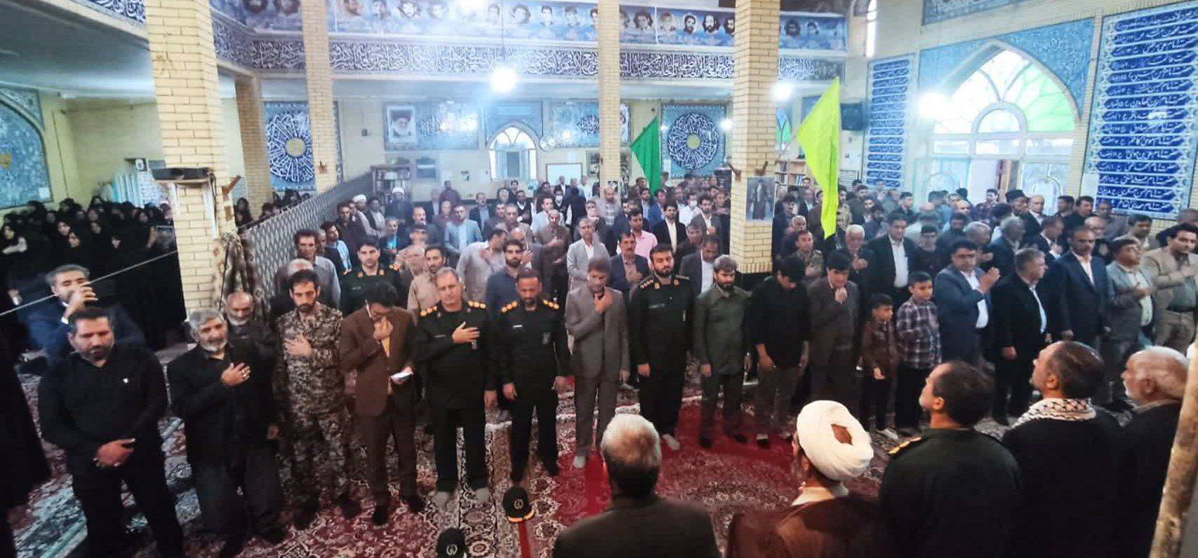 گرامیداشت سالگرد شهید عجمیان در کوهدشت گرامیداشت سالگرد شهید عجمیان در کوهدشت