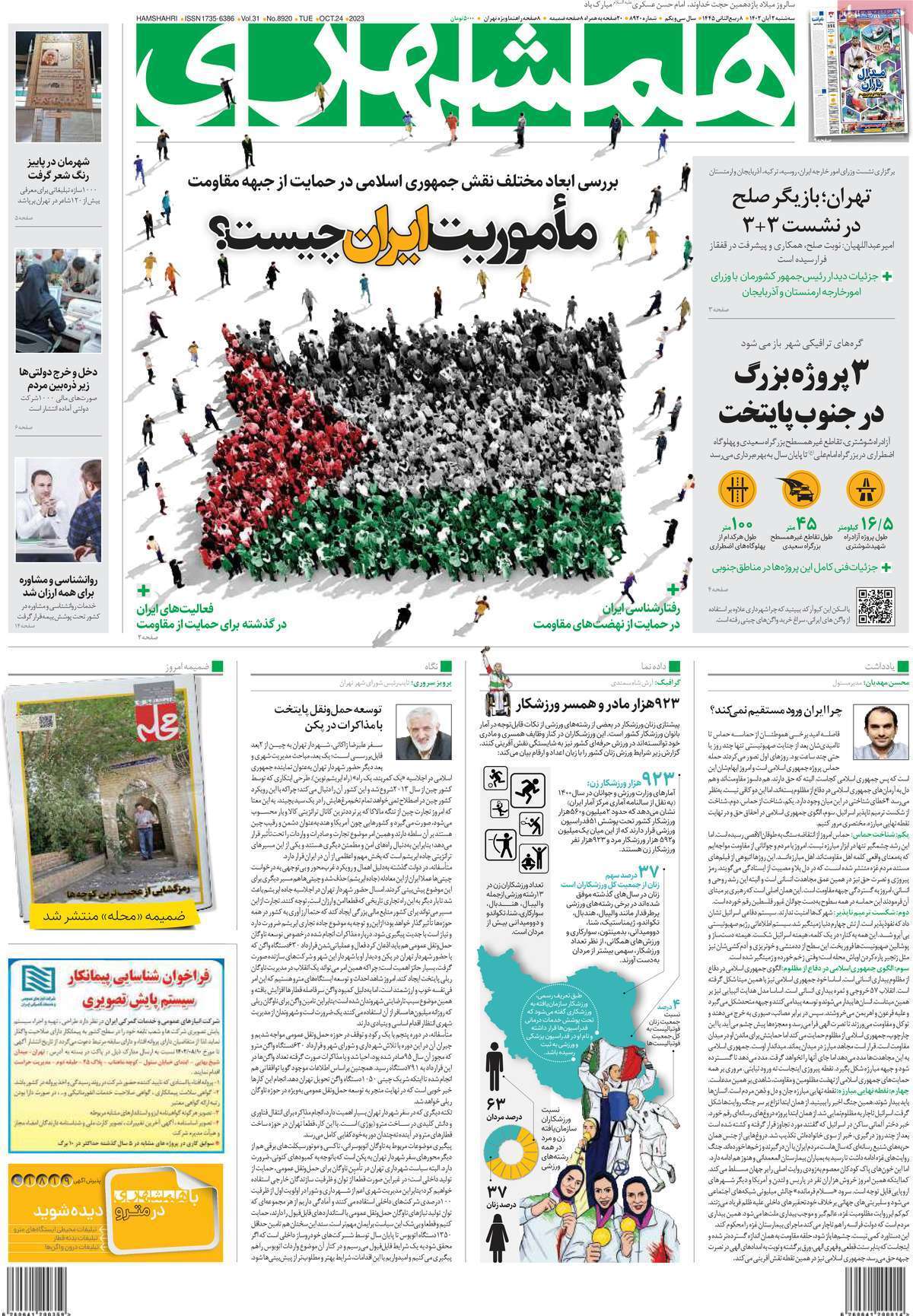 روزنامه همشهری