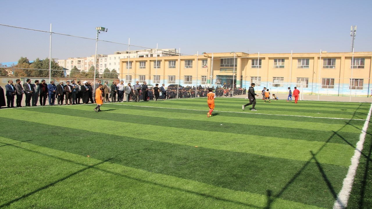 افتتاح یک طرح ورزشی در بیدستان