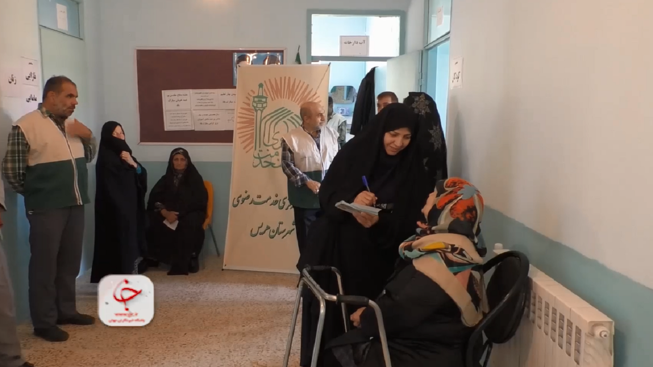 اردوی جهادی در روستای خانقاه هریس+فیلم