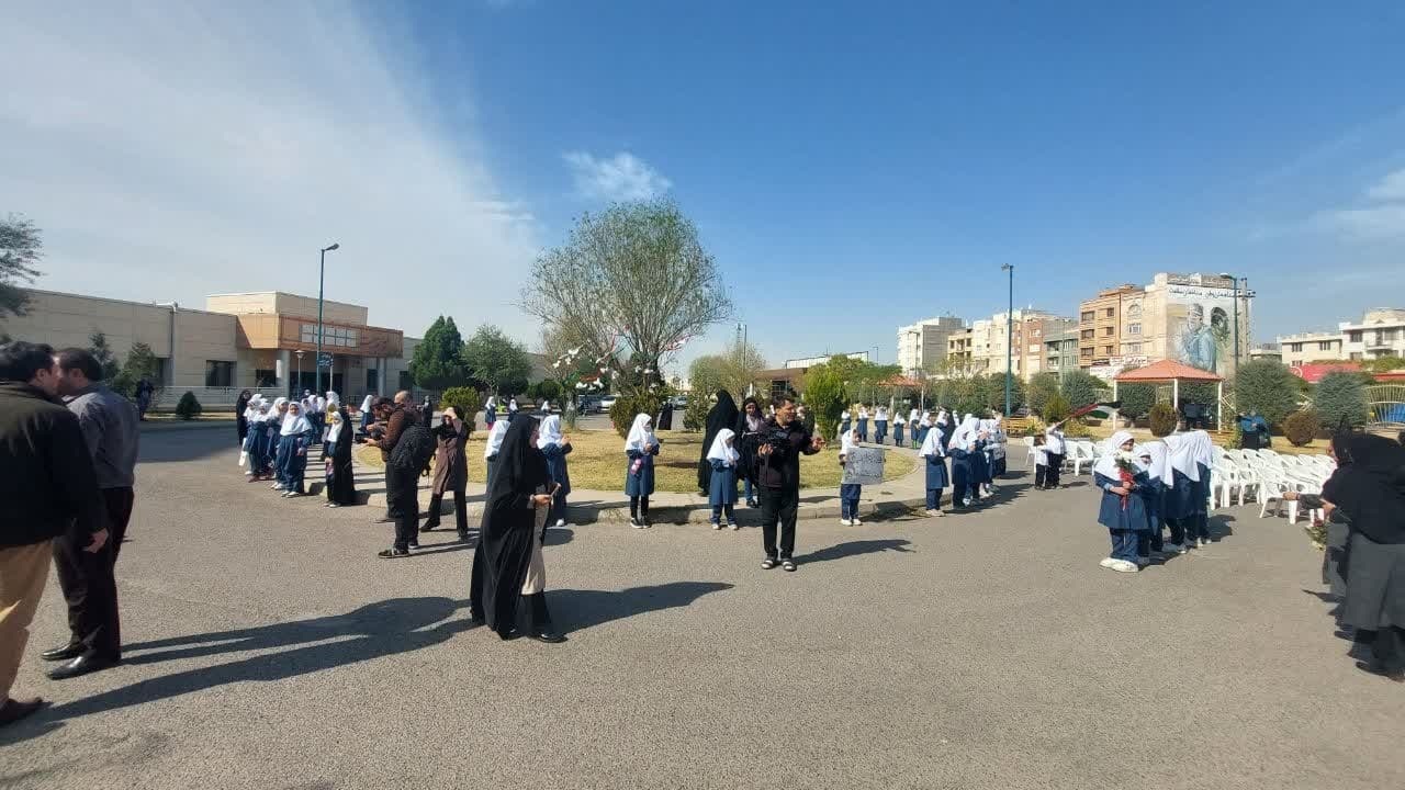 کودکان قزوینی با فلسطینیان همدردی کردند