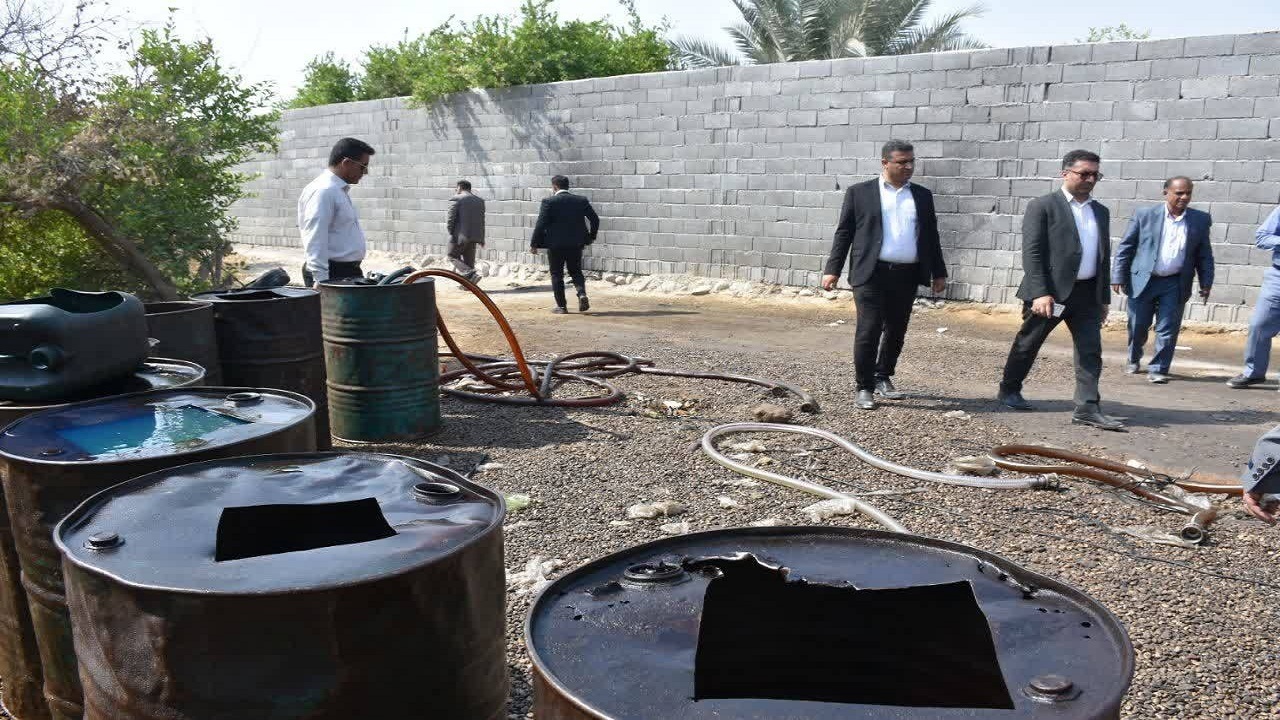 جزئیات جدید از انهدام بزرگترین باند قاچاق فرآورده‌های نفتی در جنوب کشور+ عکس