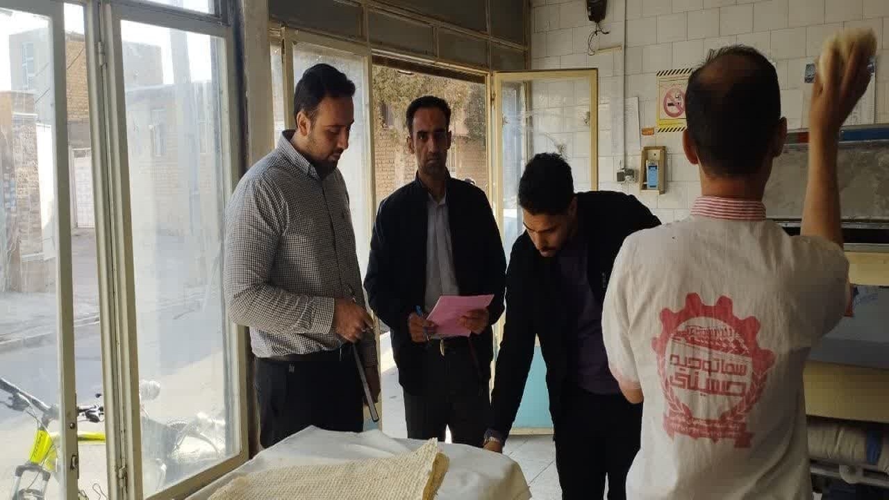بازرسی از ۱۱ واحد نانوایی در شهر تاکستان